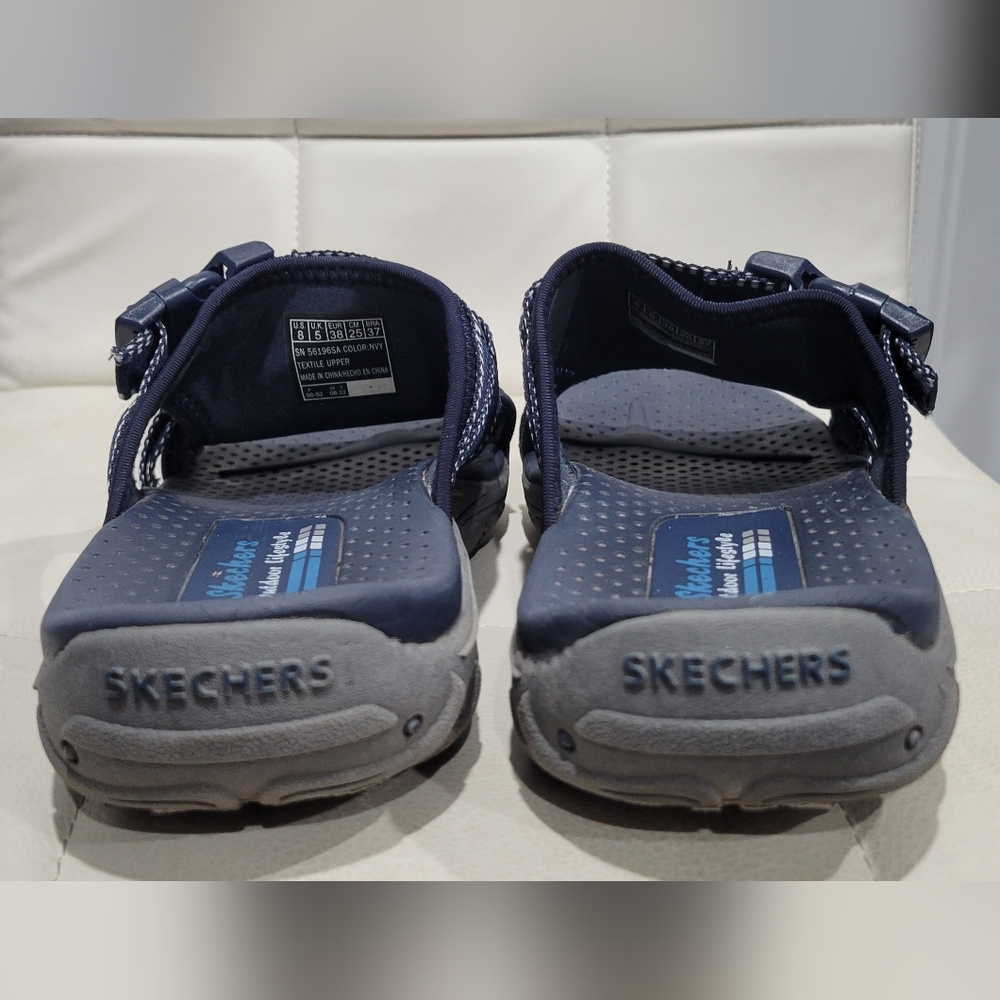 Skechers Navy Sandals - Picture 4 of 6